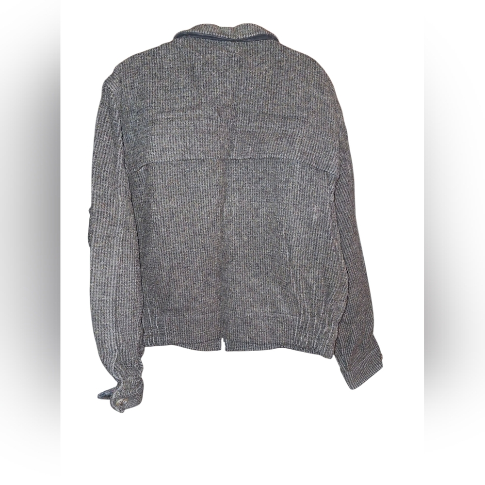 Vintage Woolrich Jacket xl mens wool Tweed Bomber coat made in USA - Picture 4 of 7